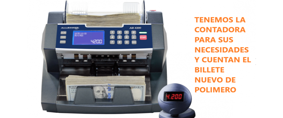 Countadoras billetes